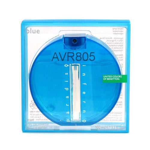 Benetton Paradiso Inferno Blue EDT Spray for Men 100ml
