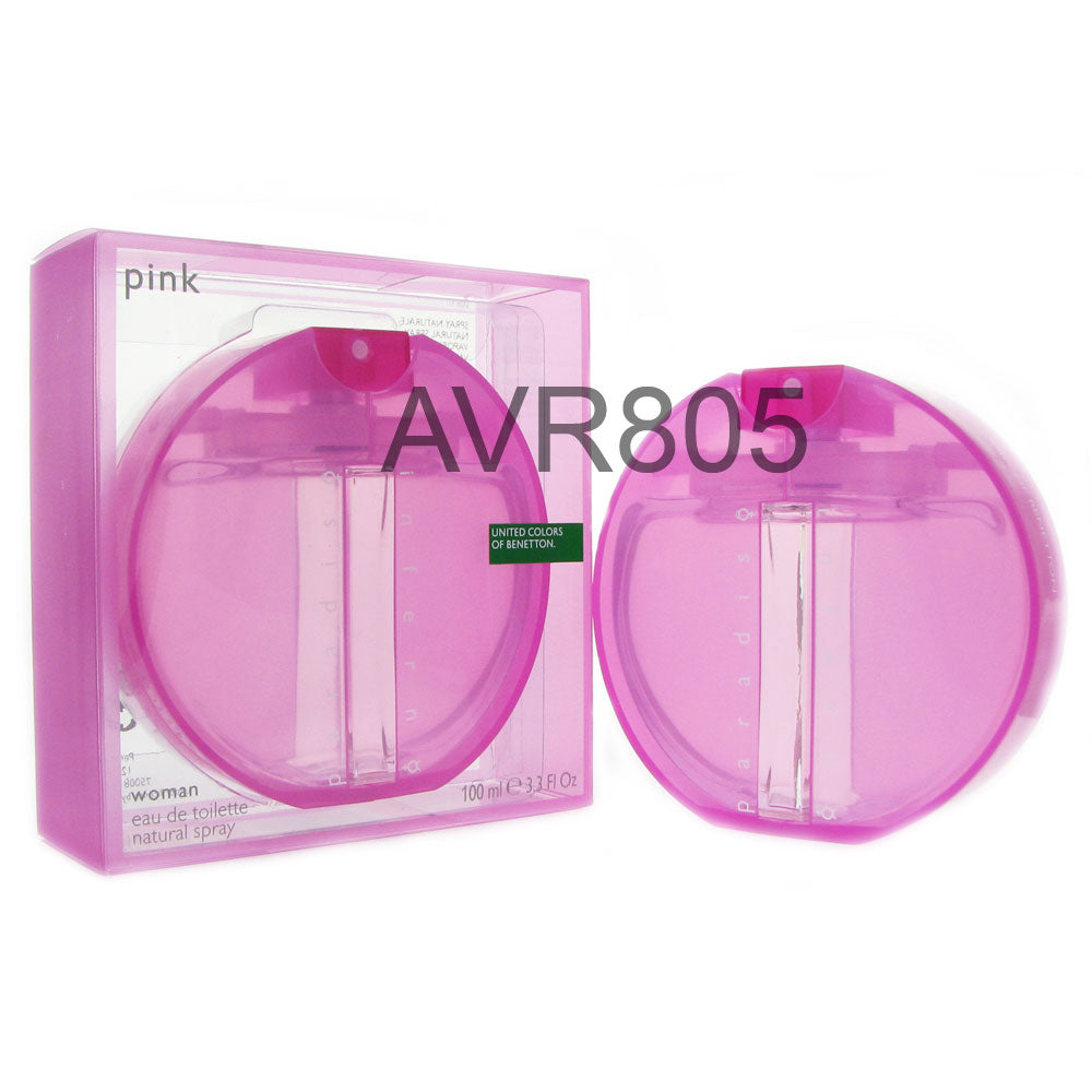 Benetton Paradiso Inferno Pink EDT Spray Women 100ml