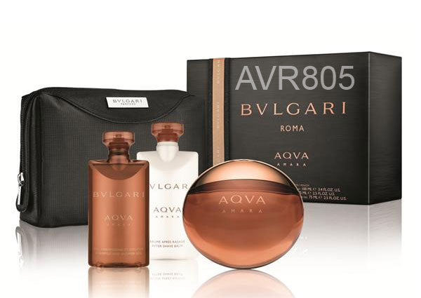 Bvlgari Bulgari Aqva Amara Aqua 100ml EDT Spray Men Gift Set