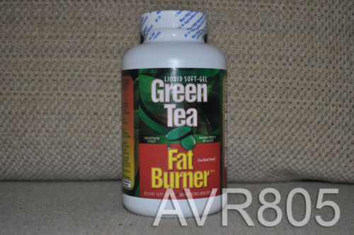 Green Tea Fat Burner with EGCG 200 Liquid Soft-Gels