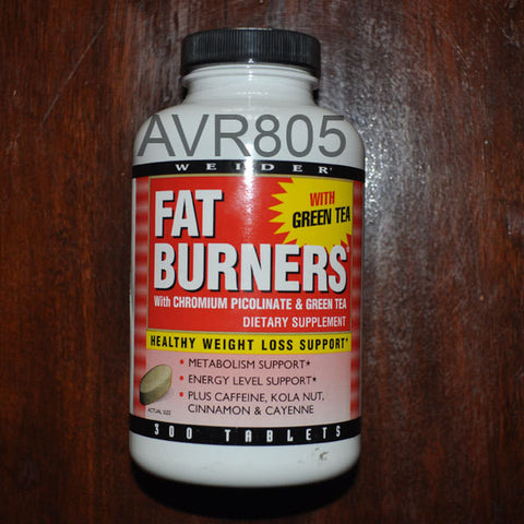 Joe Weider Fat Burners with Green Tea 300 Tablets