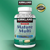 Kirkland Signature Mature Multi Vitamins & Minerals Adults 50+ 400 tablets