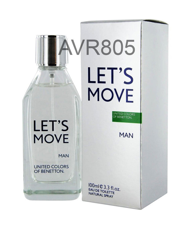 Benetton Let's Move Man 100ml EDT Spray for Men
