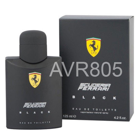 Ferrari Scuderia Black 125ml EDT Spray Men Tester