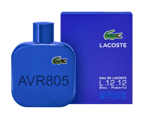 Lacoste L.12.12 Bleu - Powerful Blue 100ml EDT Spray for Men